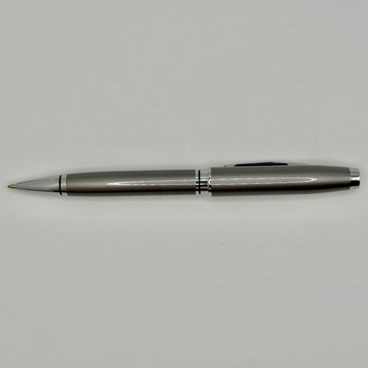 Engraved Cross Pen – Coventry Metallic Grey | Personalized Gifts Canada Toronto, Vancouver & More