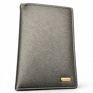 CROSS Personalized Passport Holder & Luggage Tag Set – Black Travel Gift Set Engravables - thumbnail 6