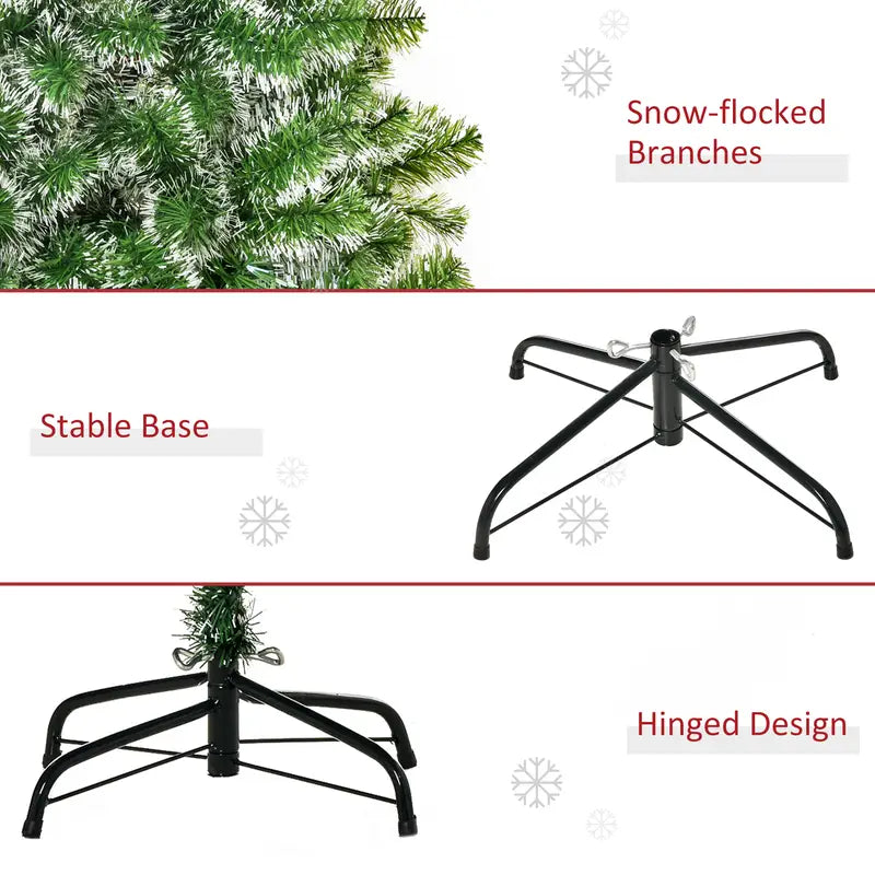 5ft Artificial Christmas Tree Canada | Full & Realistic Holiday Tree with Stand | Lights Included Separately | Christmas Tree Mississauga & Holiday Décor