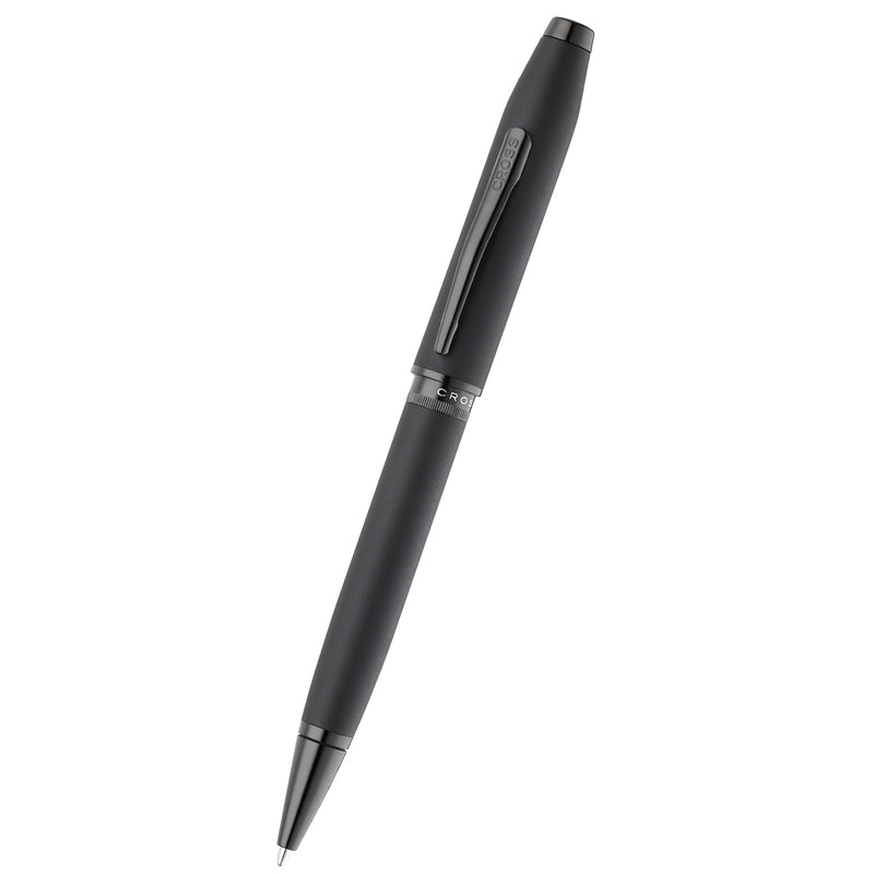Cross Foundry Matte Black Lacquer Ballpoint Pen – Engravable Personalized Luxury Pen Gift Canada Engravables