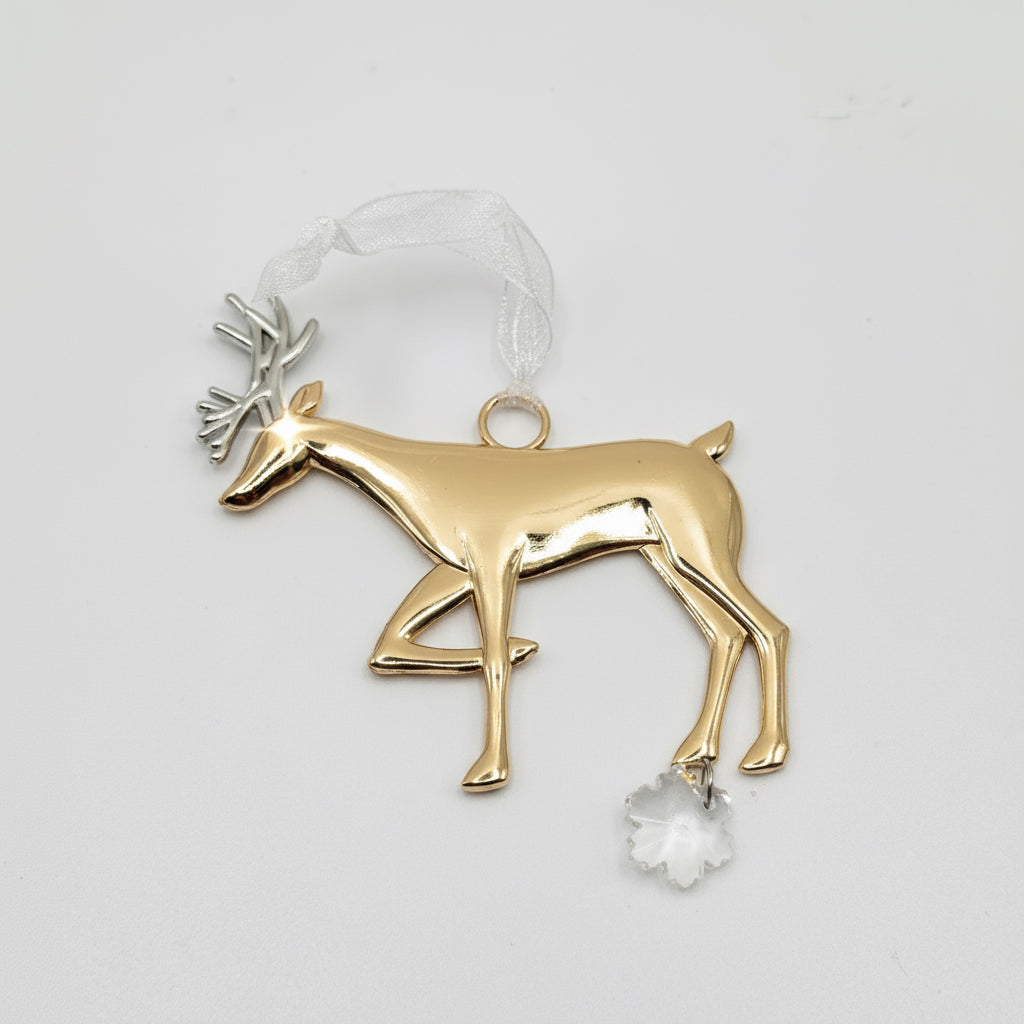 Christmas Gifts – Reindeer Ornament “Merry Christmas” | Personalized Christmas Ornaments Canada | Holiday Tree Decoration Gift