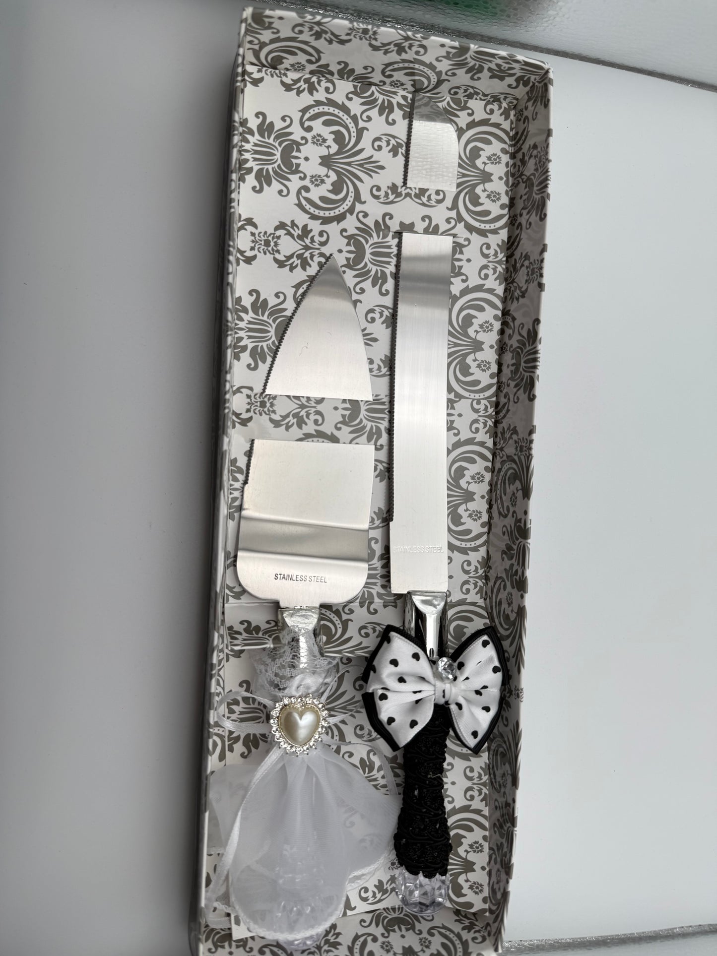 Personalized Knife & Serving Set – Custom Engraved Wedding, Anniversary & Special Occasion Gift | Canada & USA