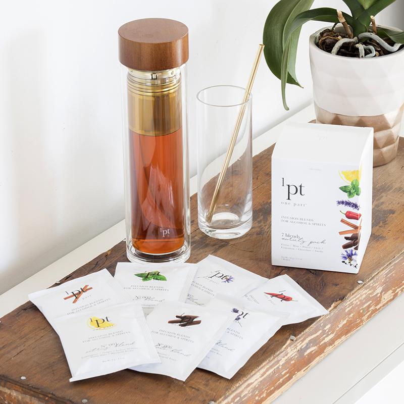 Engravable One Part Cocktail Infusion Master Kit – Custom Bar Gift for Him & Her | Personalized Christmas Gift Canada | 7 Blend Infusion Bottle Set | Oprah’s Favorite Things 2025