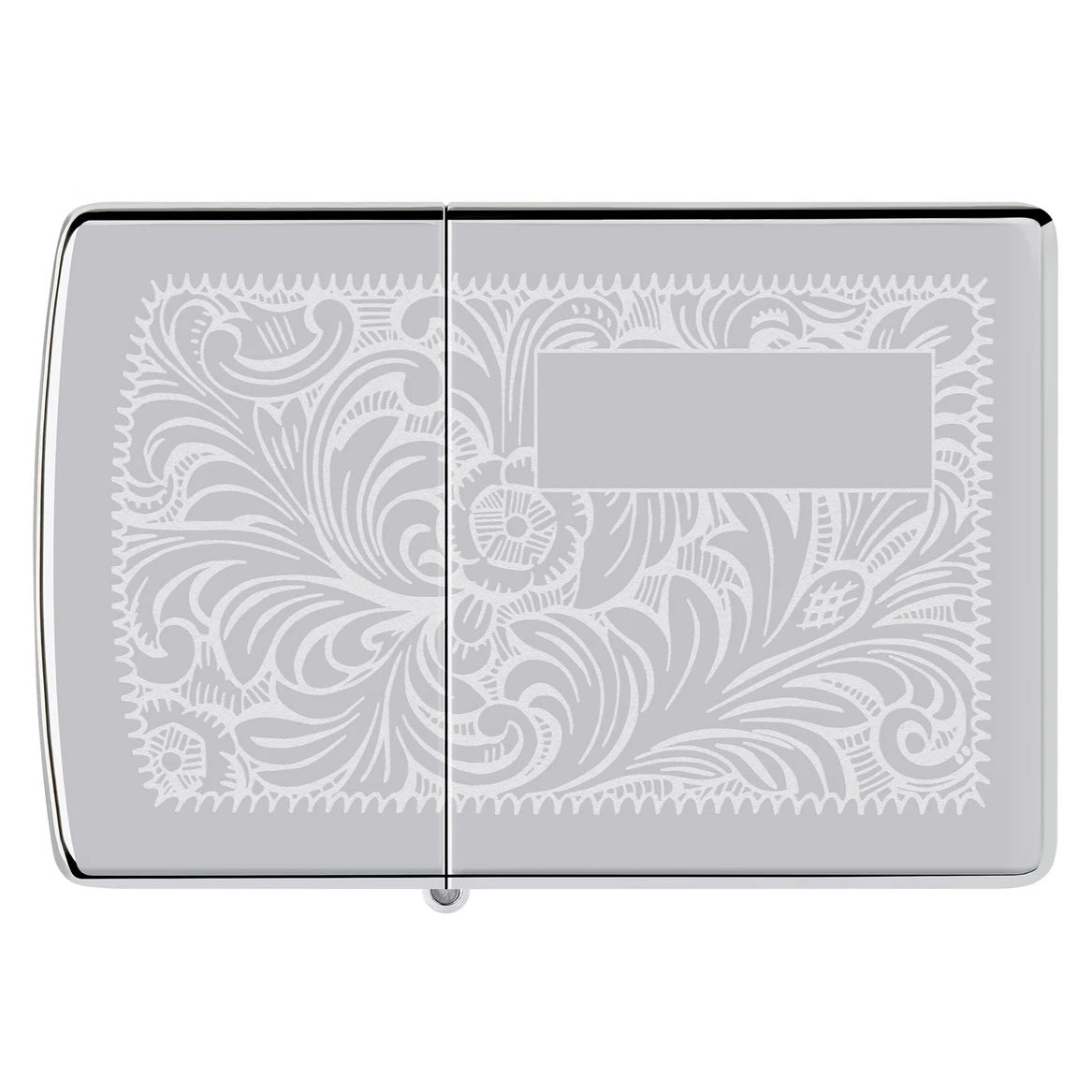 Engraved Zippo Lighter Venetian Chrome – High Polish Finish | Personalized Gift for Him & Her – Made in USA