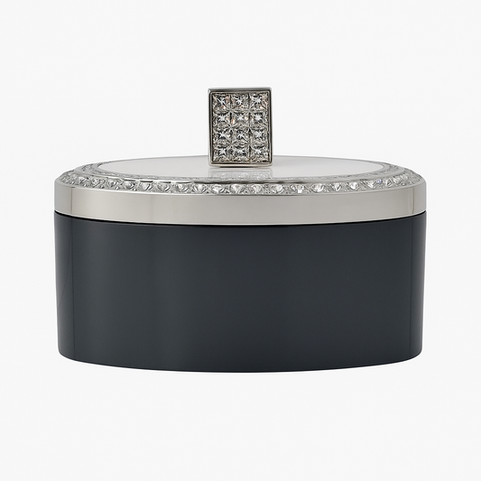 Engraved Cross Keepsake Box – Rhinestone Baptism & Communion Gift for Baby or Child