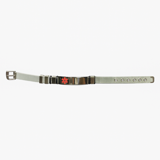 Engraved Medical Alert Bracelet – Custom Emergency ID for Men or Women