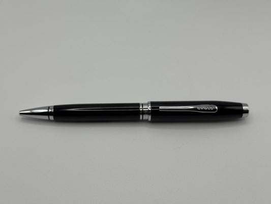 Engraved Cross Pen – Coventry Black Lacquer | Personalized Gifts Canada Toronto, Vancouver & More