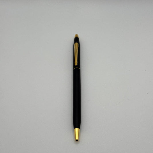 Engraved Cross Pen – Classic Century Black & Gold | Personalized Gifts Canada Toronto, Vancouver & More
