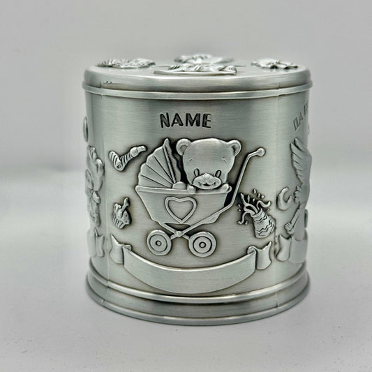 Engraved Coin Bank – Personalized Savings Gift for Kids & Adults