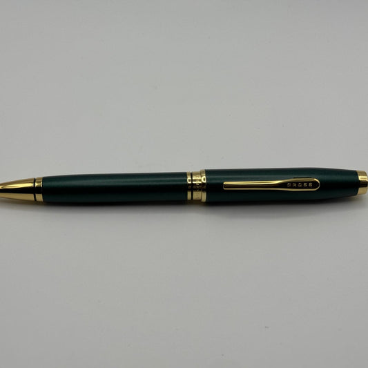 Engraved Cross Pen – Coventry Metallic Green | Personalized Gifts Canada Toronto, Vancouver & More