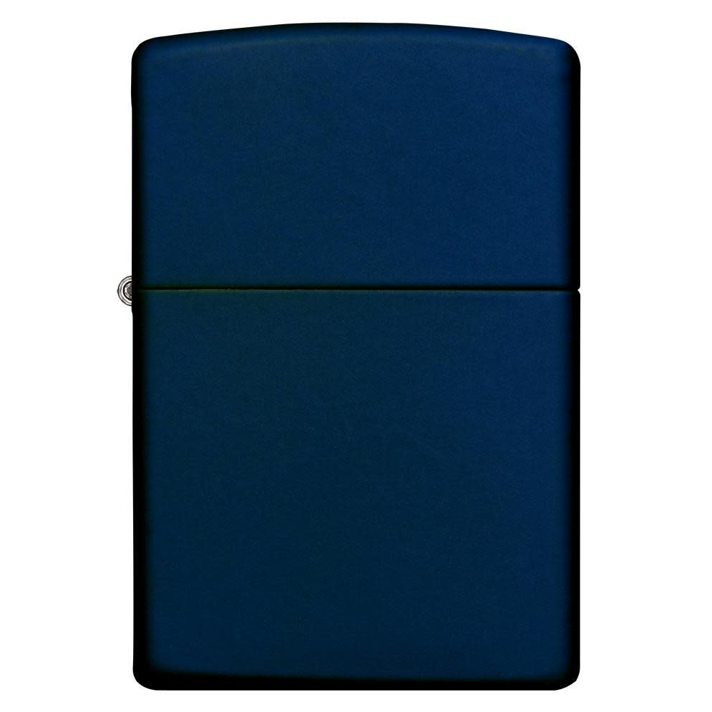 Engraved Zippo Lighter – Navy Matte Finish | Personalized Gift for Him or Her – Made in USA