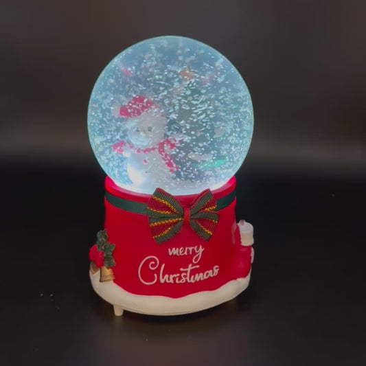 Musical Santa Snow Globe – Light-Up Christmas Globe Gift | Holiday Decorations Canada | Best Christmas Gifts 2025