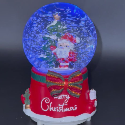 Musical Christmas Snow Globe – Santa Snow Globe Gift | Christmas Decorations Canada | Unique Christmas Gift Idea 2025