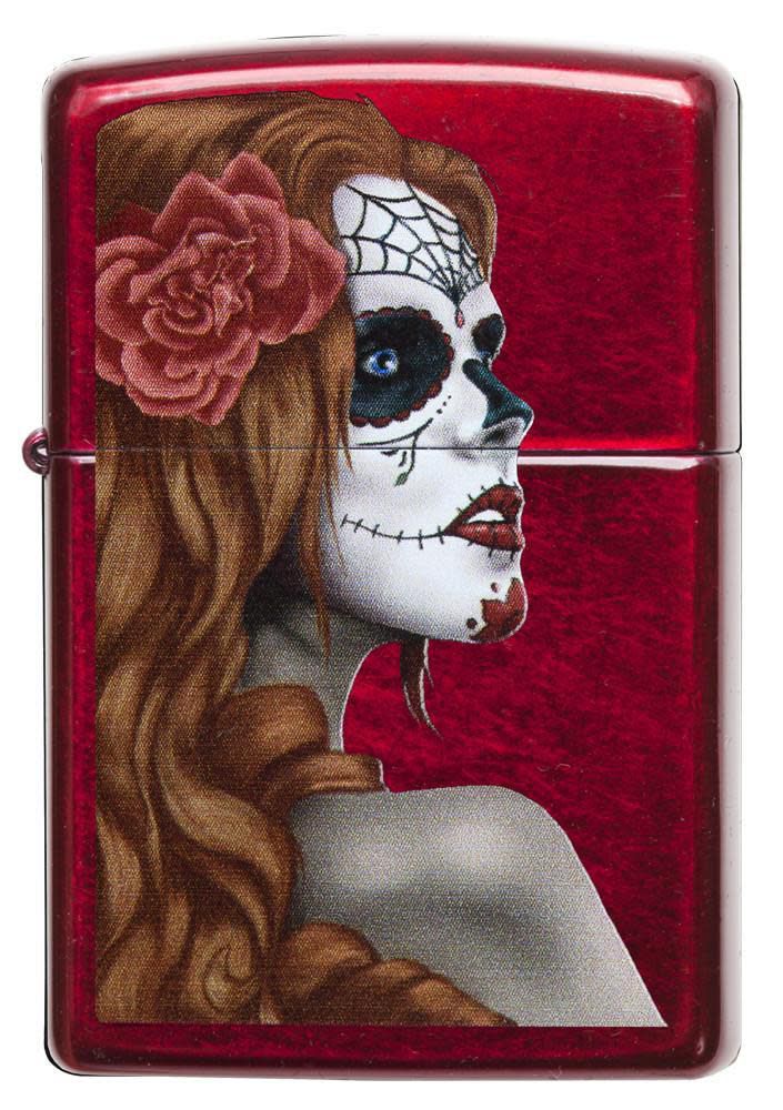 Engraved Zippo Lighter Canada – Personalized Day of the Dead Design | Custom Engraved Lighters in Toronto, Mississauga, Vancouver & Across Canada & USA