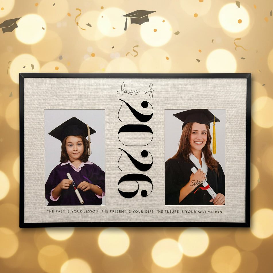 Class of 2026 Graduation Photo Frame – Personalized Graduate Picture Frame Keepsake Gift | Canada & USA