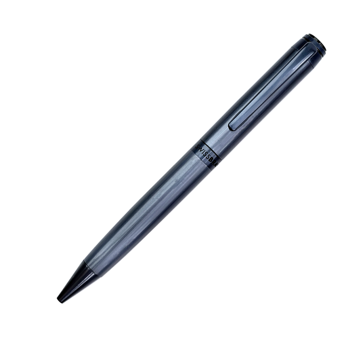 Dark Blue SwissBrand Pen – Personalized Engraving Option with Gift Box Engravables