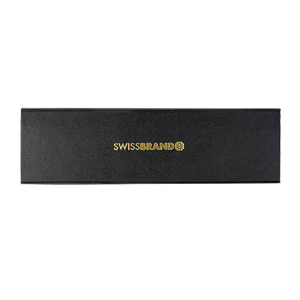 SWISSBRAND Matte black Rollerball Pen with chrome trim Engravables - thumbnail 5