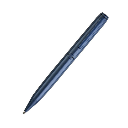 Dark Blue SwissBrand Pen – Personalized Engraving Option with Gift Box Engravables