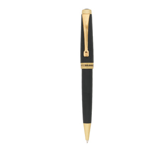 Swissbrand Luxury Ballpoint Pen – Matte Black & Gold – Refillable Metal Pen with Gift Box – Custom Engraving Available Engravables - thumbnail 4