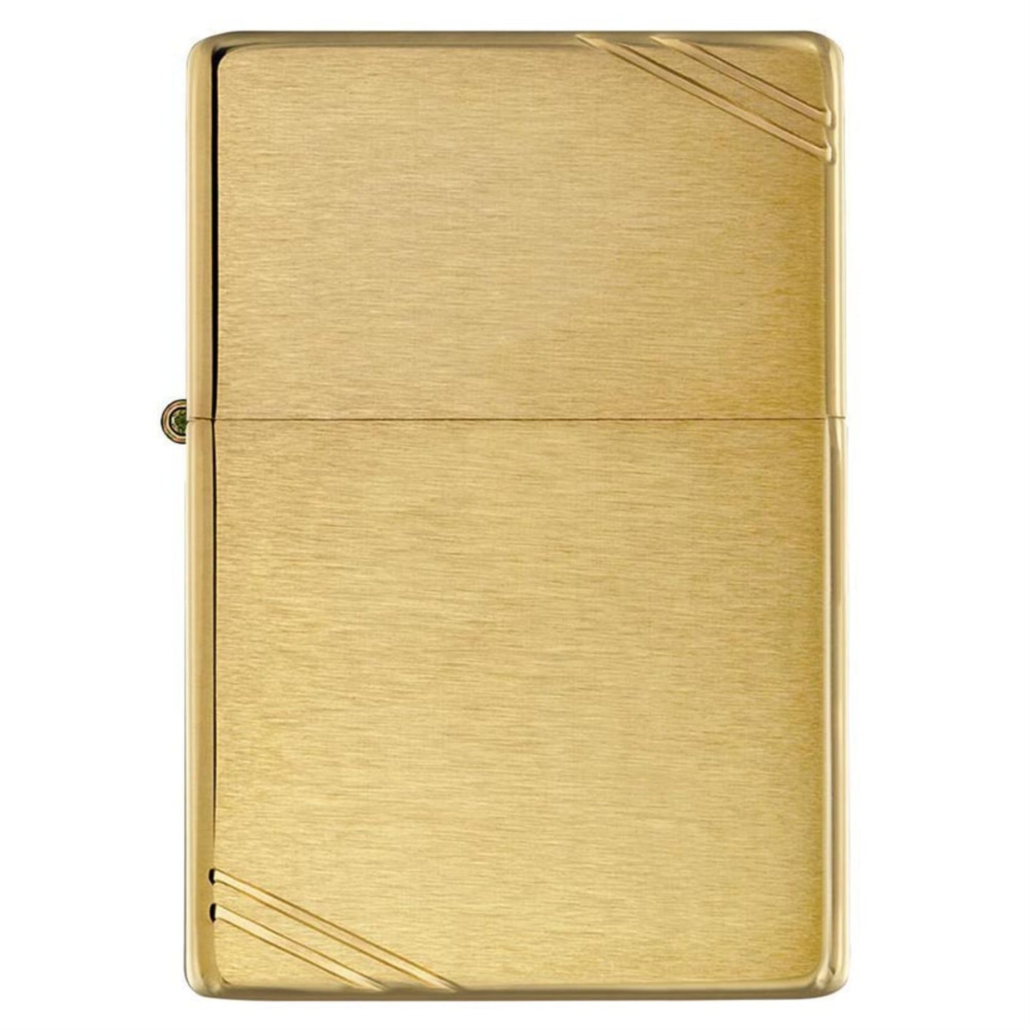 Personalized Zippo Lighter – Vintage Brushed Brass | Custom Engraved Zippo Canada