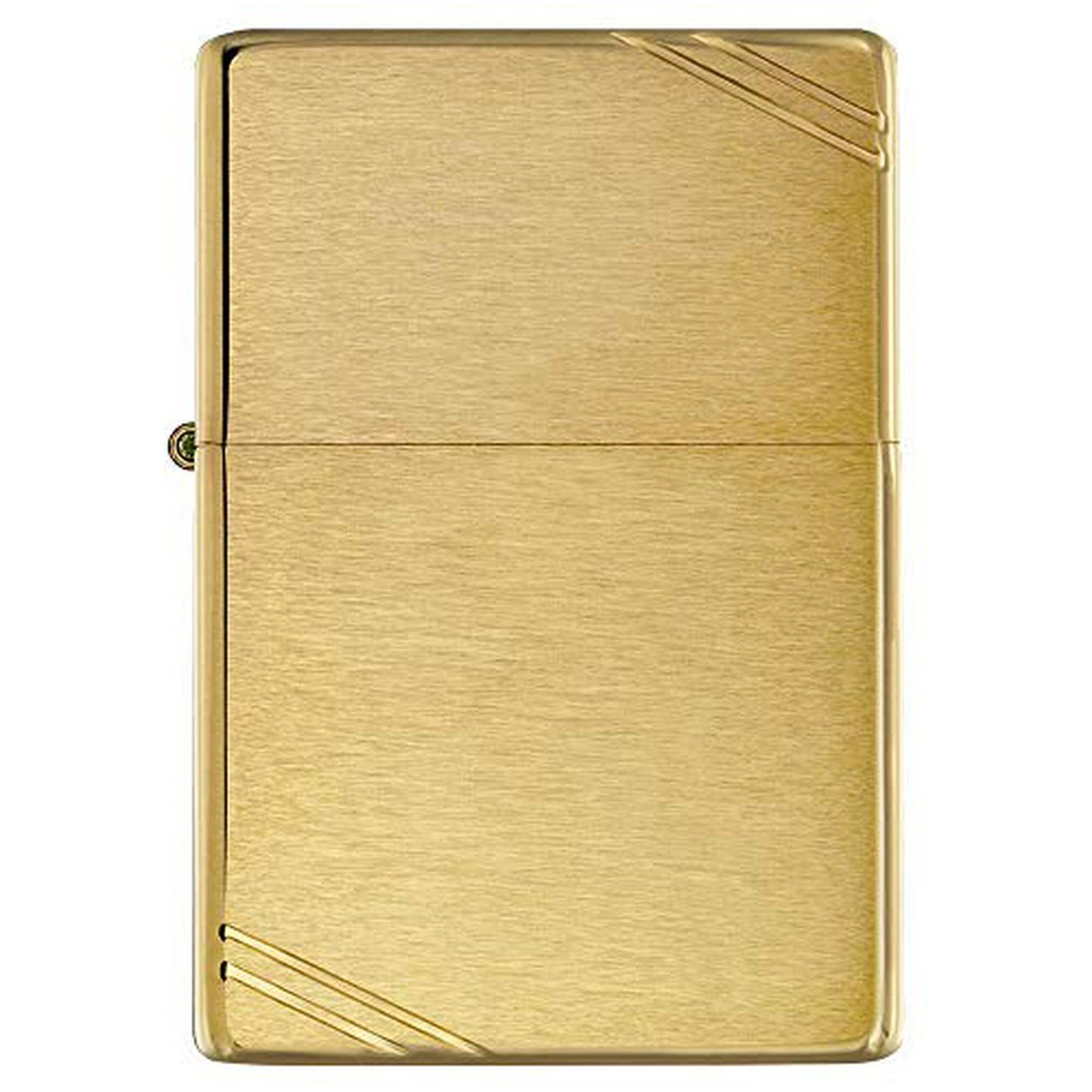 Personalized Zippo Lighter – Vintage Brushed Brass | Custom Engraved Zippo Canada