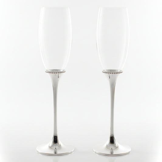 Personalized Champagne Flutes – Custom Engraved Wedding Glasses | Canada