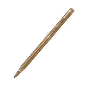 SWISSBRAND High-gloss gold lacquer Ballpoint Pen with gold trim Engravables - thumbnail 1