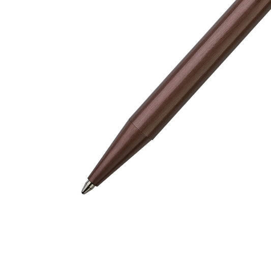 SWISSBRAND Matte bronze Ballpoint Pen with bronze trim. Engravables