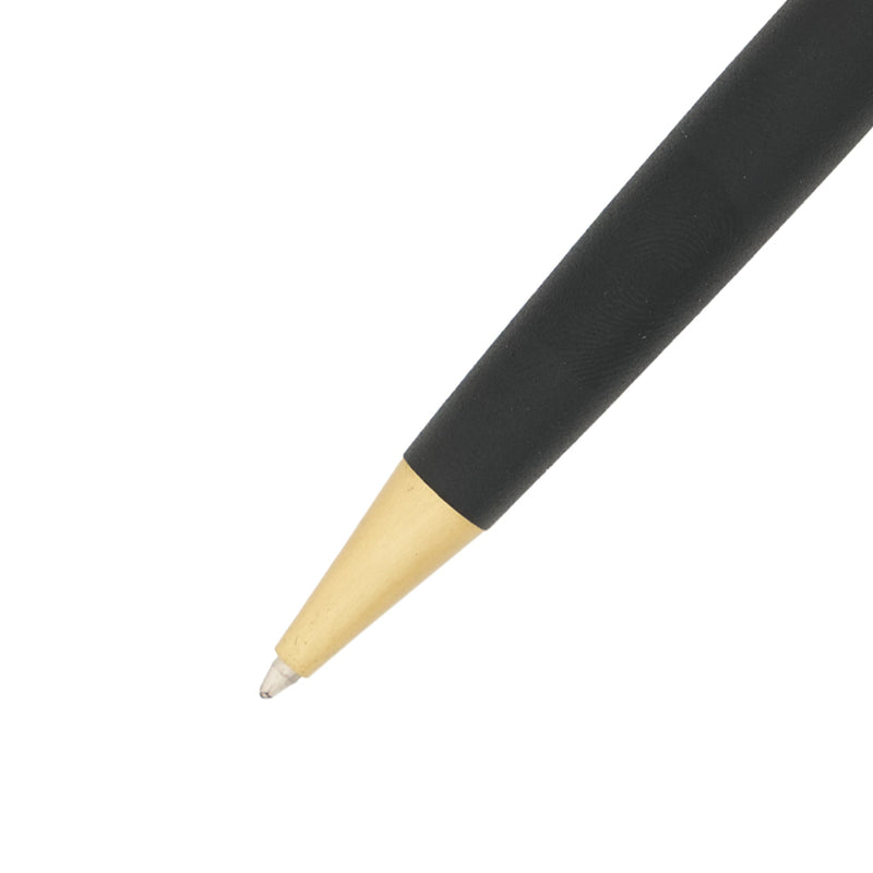 Swissbrand Luxury Ballpoint Pen – Matte Black & Gold – Refillable Metal Pen with Gift Box – Custom Engraving Available Engravables