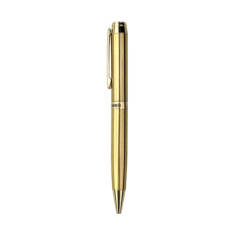 SWISSBRAND Glossy Gold Metal Ballpoint Pen (Limited Edition) Engravables