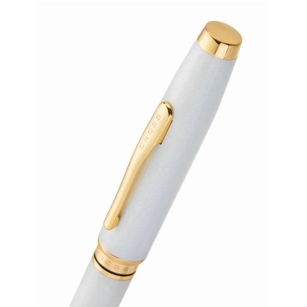 Engraved Cross Coventry Pearl White Pen – Personalized Luxury Gift in Canada