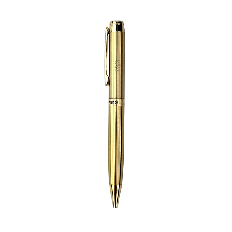 SWISSBRAND Glossy Gold Metal Ballpoint Pen (Limited Edition) Engravables