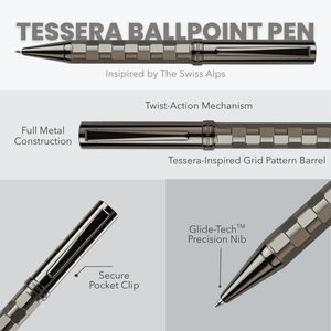 Personalized SwissBrand Ballpoint Pen – Custom Engraved Luxury Metal Executive Pen | Corporate Gift | Canada & USA Engravables - thumbnail 2