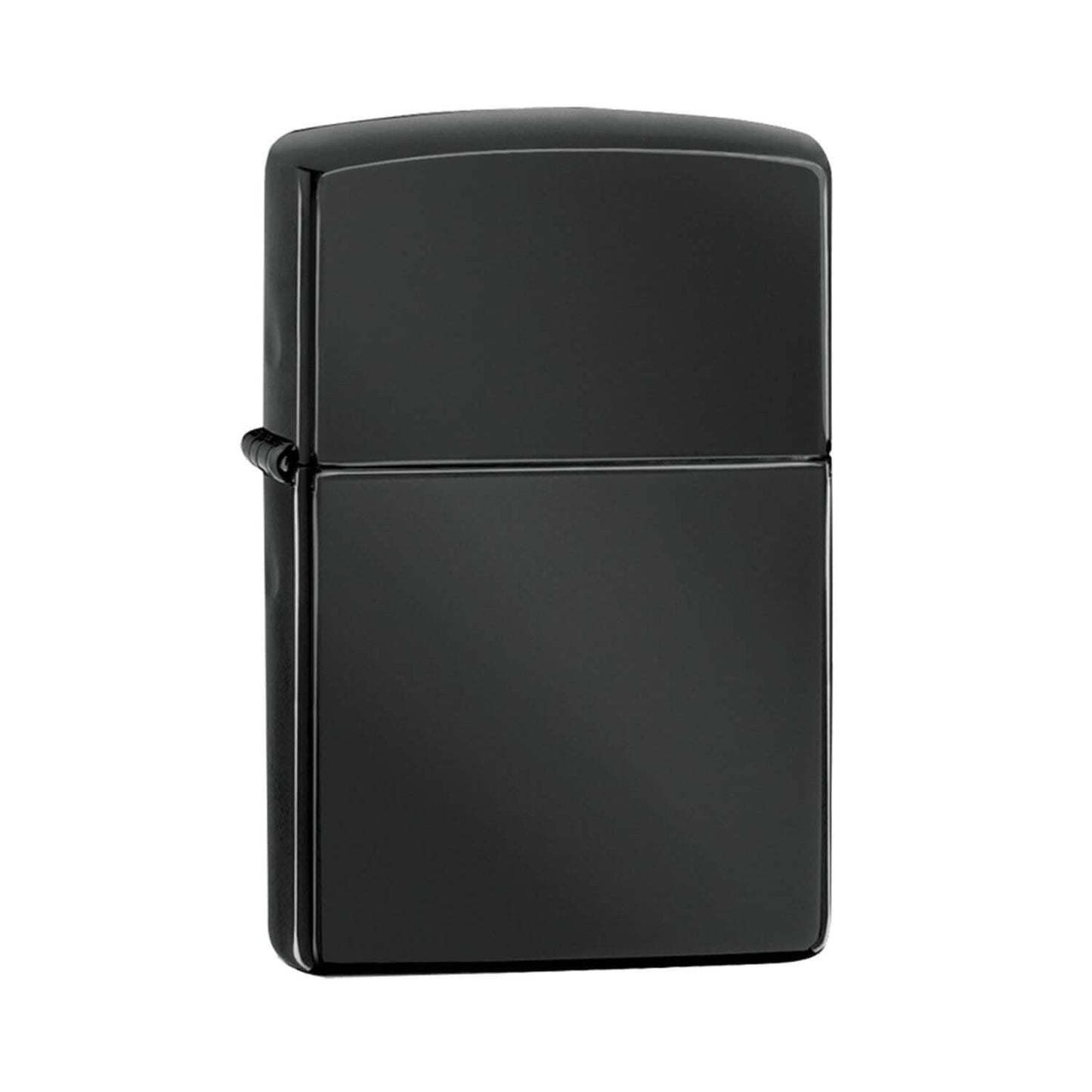 Zippo Black Ebony Lighter – Personalized Lighter Canada | Custom Engraving | Engraving Near Me Gift for Men