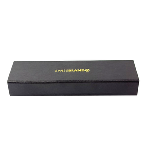 SWISSBRAND Matte black Rollerball Pen with chrome trim Engravables - thumbnail 7