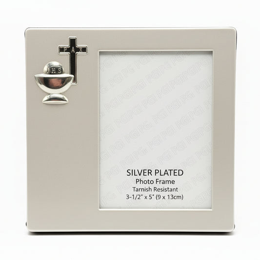 Communion & Confirmation Photo Frame – Cross Design (3.5” x 5”)