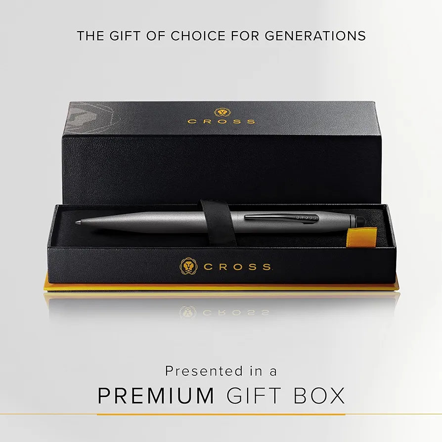 Personalized Cross Tech2™ Titanium Gray Pen | Engraved Gifts Canada