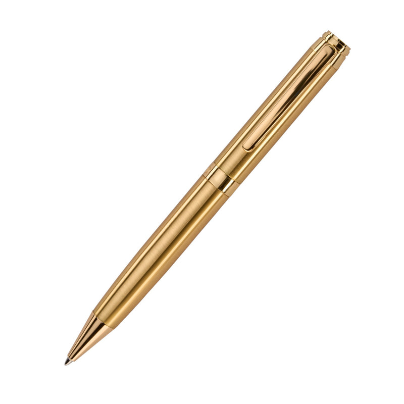SWISSBRAND Glossy Gold Metal Ballpoint Pen (Limited Edition) Engravables