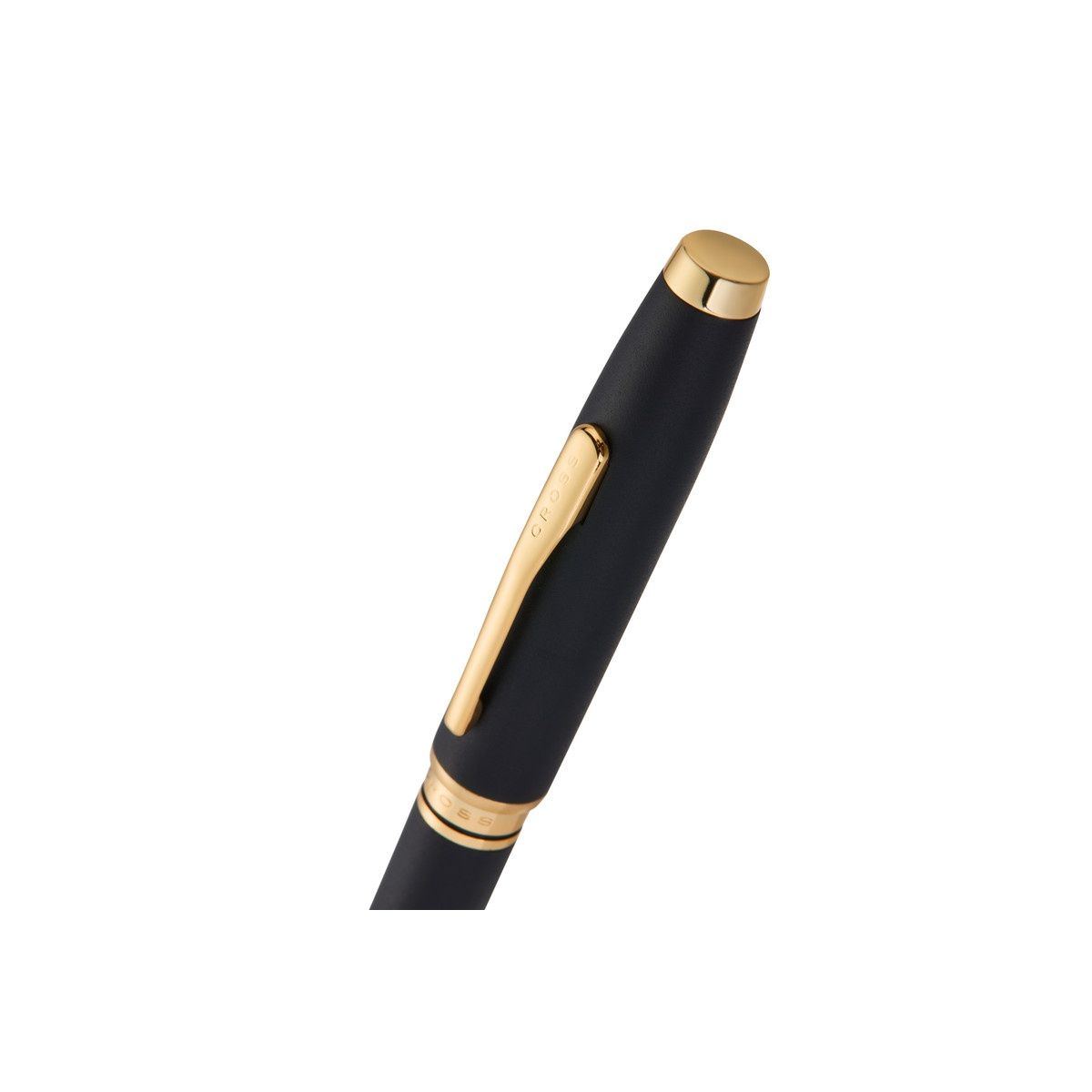 Cross Matte Black & Gold Ballpoint Pen – Engravable Luxury Writing Gift with Premium Box