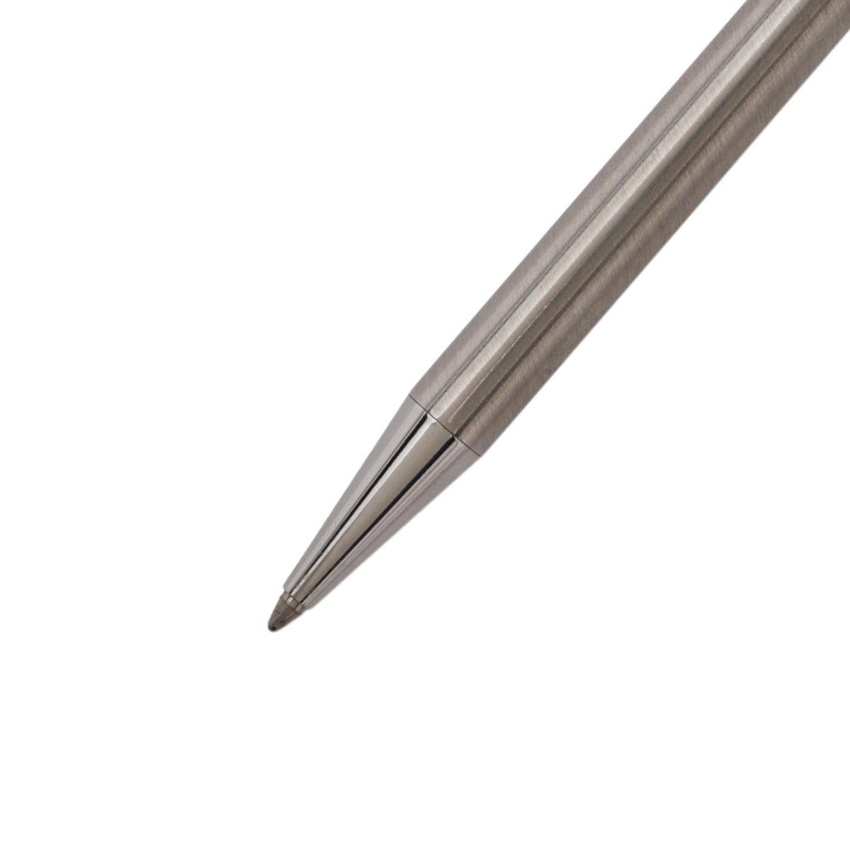 SWISSBRAND Metallic chrome finish Ballpoint Pen with chrome trim Engravables