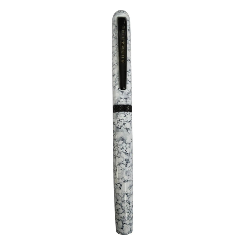 Submarine Marble Grey Roller Pen – Premium Executive Rollerball Pen | Luxury Business Gift | Canada & USA Engravables