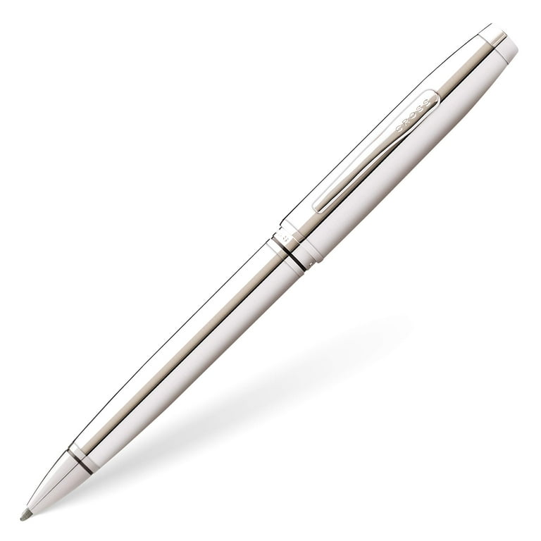 Cross Conventry Chrome Ballpoint Pen – Custom Engraved Luxury Writing Gift with Gift Box