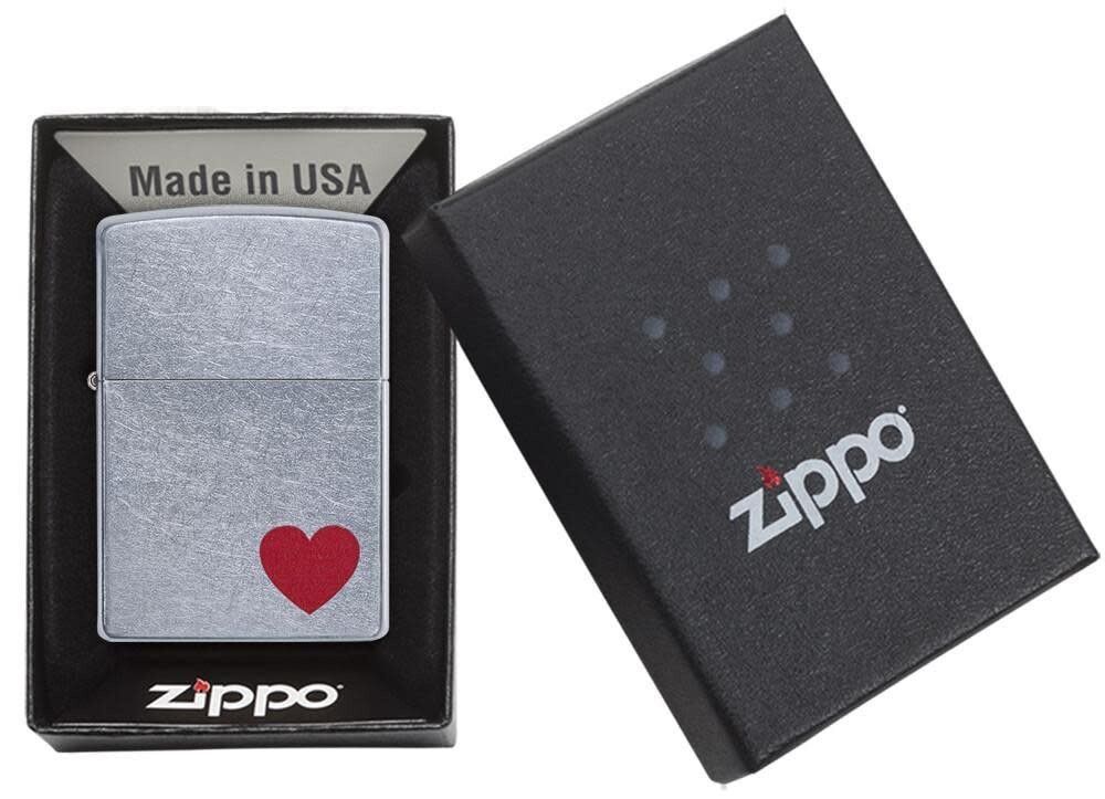 Engraved Zippo Lighter with Heart Design – Personalized Gift Lighter in Canada & USA | Custom Engraved Zippo Toronto, Mississauga, Vancouver, Calgary, Montreal, Ottawa