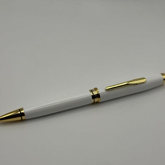 Engraved Cross Pen – Coventry Pearl White | Personalized Gifts Canada Toronto, Vancouver & More